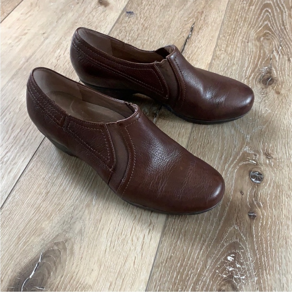 abeo B.I.O. Nara Slip On Brown Leather Shoe